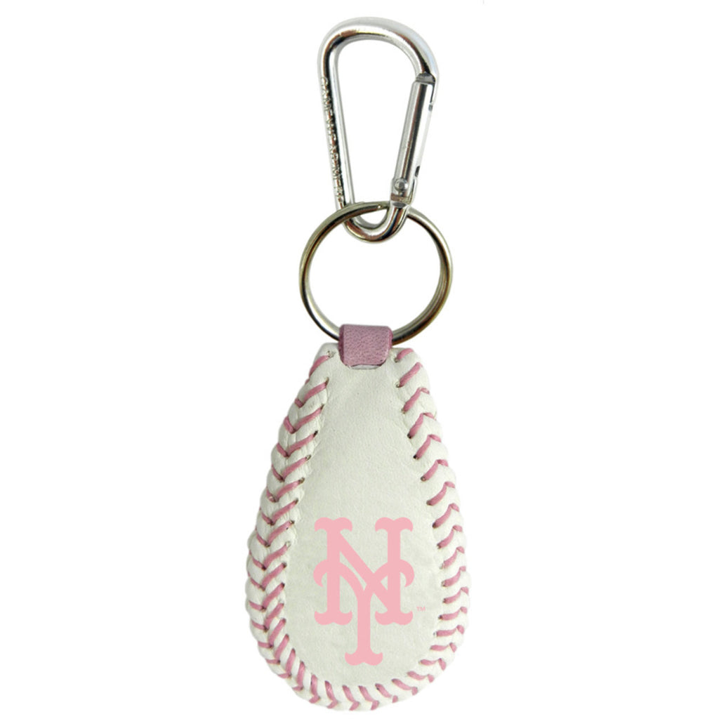 New York Mets Keychain Baseball Pink CO - Gamewear