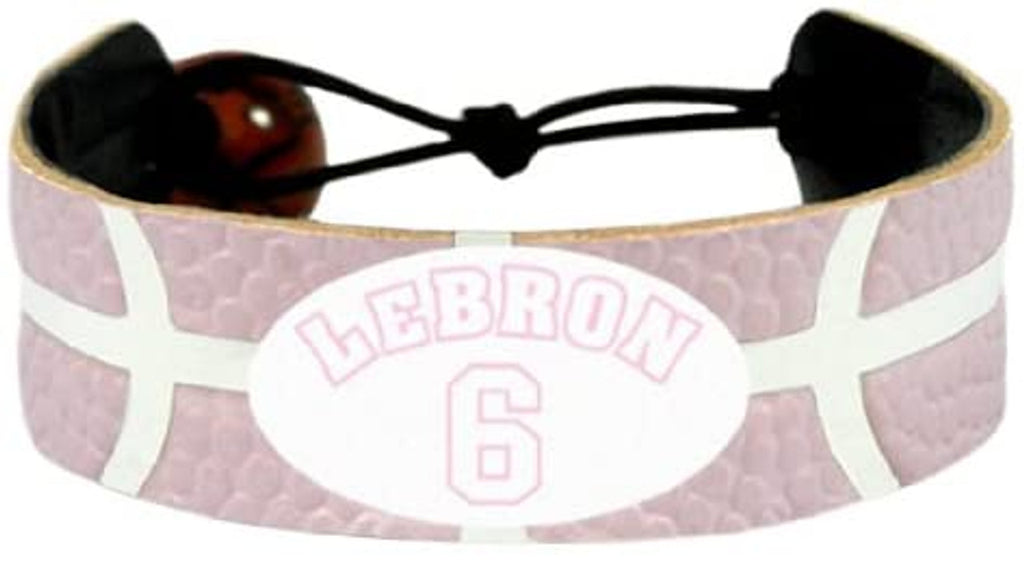 Cleveland Cavaliers Bracelet Team Color Pink LeBron James CO - Gamewear