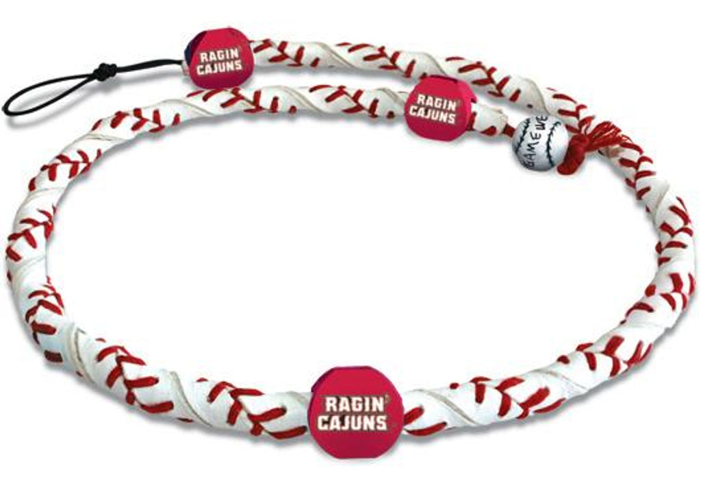 Louisiana Lafayette Ragin Cajuns Necklace Frozen Rope Classic Baseball CO - Gamewear