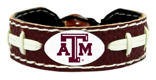 Texas A&M Aggies Bracelet Team Color Football CO - Gamewear