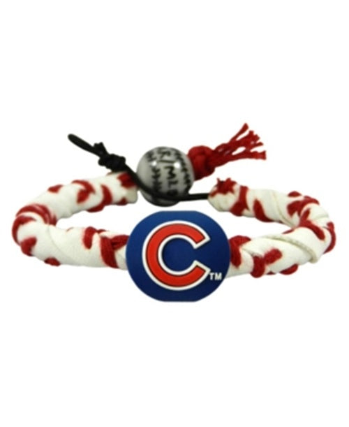 Chicago Cubs Classic Frozen Rope Baseball Bracelet -
