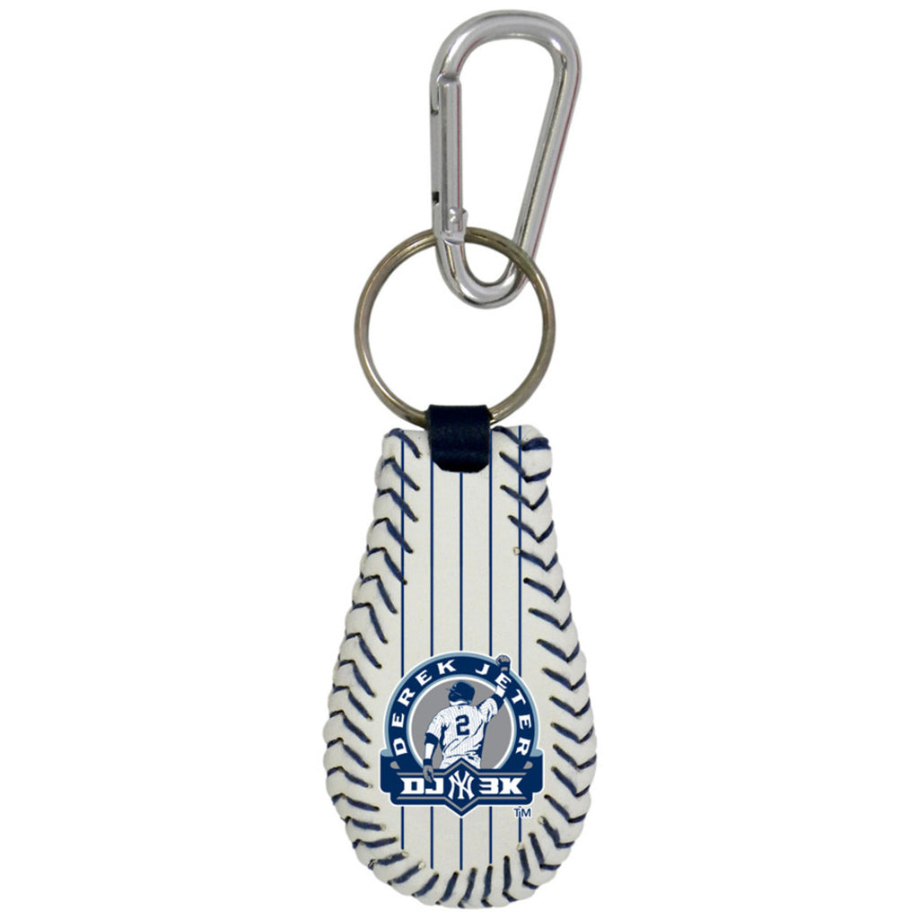 New York Yankees Keychain Baseball Derek Jeter DJ3K Pinstripe CO - Gamewear