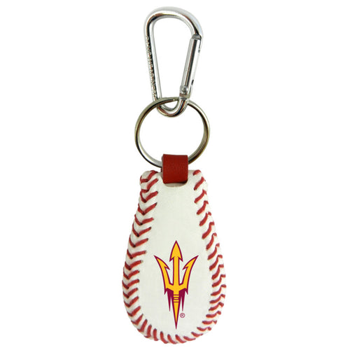 Arizona State Sun Devils Keychain Classic Baseball Pitchfork Logo CO - Gamewear