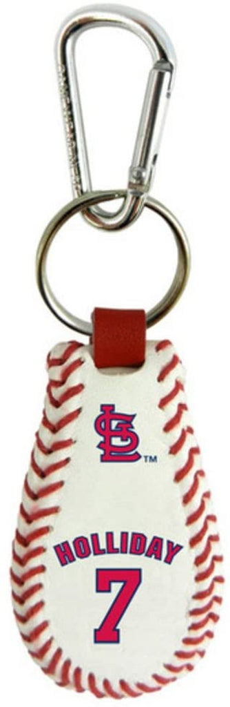 St. Louis Cardinals Keychain Classic Baseball Matt Holiday CO - Gamewear