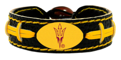 Arizona State Sun Devils Bracelet Team Color Football Pitchfork Logo CO - Gamewear