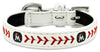 Miami Marlins Pet Collar Classic Baseball Leather Size Toy CO - Gamewear