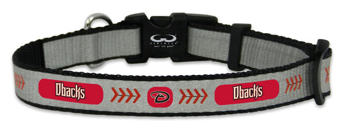 Arizona Diamondbacks Pet Collar Reflective Baseball Size Toy CO - Gamewear