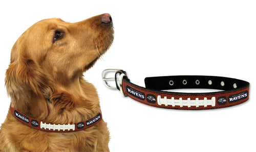 Baltimore Ravens Dog Collar - Size Medium - Gamewear