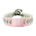 Mississippi Braves Bracelet Baseball Pink Silver Thread CO - Gamewear