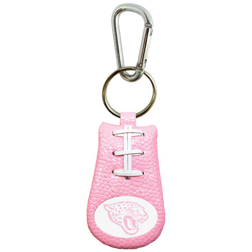 Jacksonville Jaguars Keychain Football Pink CO - GAMEWEAR