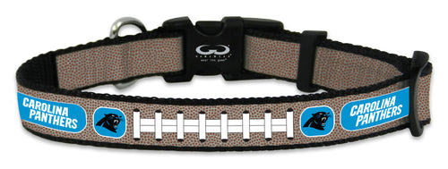 Carolina Panthers Pet Collar Reflective Football Size Small - Gamewear
