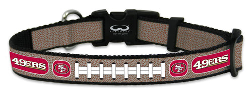 San Francisco 49ers Reflective Toy Football Collar - Gamewear