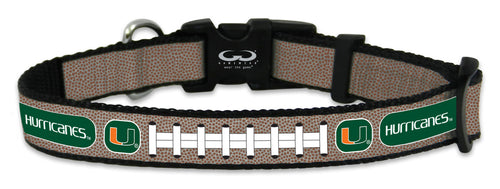 Miami Hurricanes Reflective Toy Football Collar - Gamewear