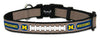 Michigan Wolverines Pet Collar Reflective Football Size Toy CO - Gamewear