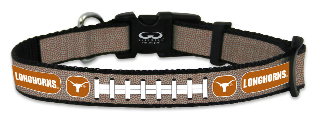 Texas Longhorns Reflective Toy Football Collar - Gamewear