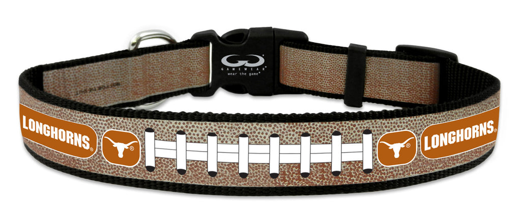Texas Longhorns Reflective Medium Football Collar - Gamewear
