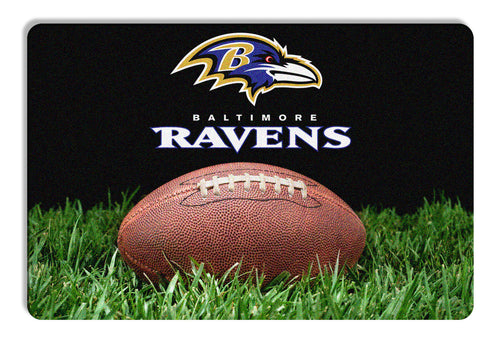 Baltimore Ravens Classic NFL Football Pet Bowl Mat - L - Gamewear