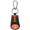 Denver Broncos Keychain Team Color Football Peyton Manning Design CO - Gamewear