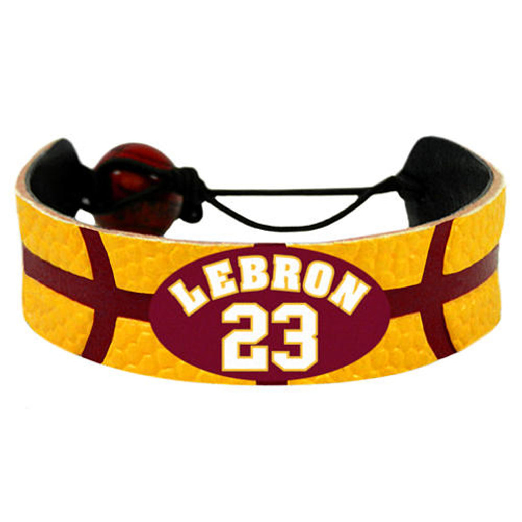 Cleveland Cavaliers Bracelet Team Color Basketball LeBron James CO - Gamewear