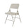 NPS® 200 Series Premium All-Steel Double Hinge Folding Chair, Grey (Pack of 4) - National Public Seating