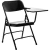 NPS® 5200 Series Tablet Arm Folding Chair, Left Arm, Black (Pack of 2) - National Public Seating