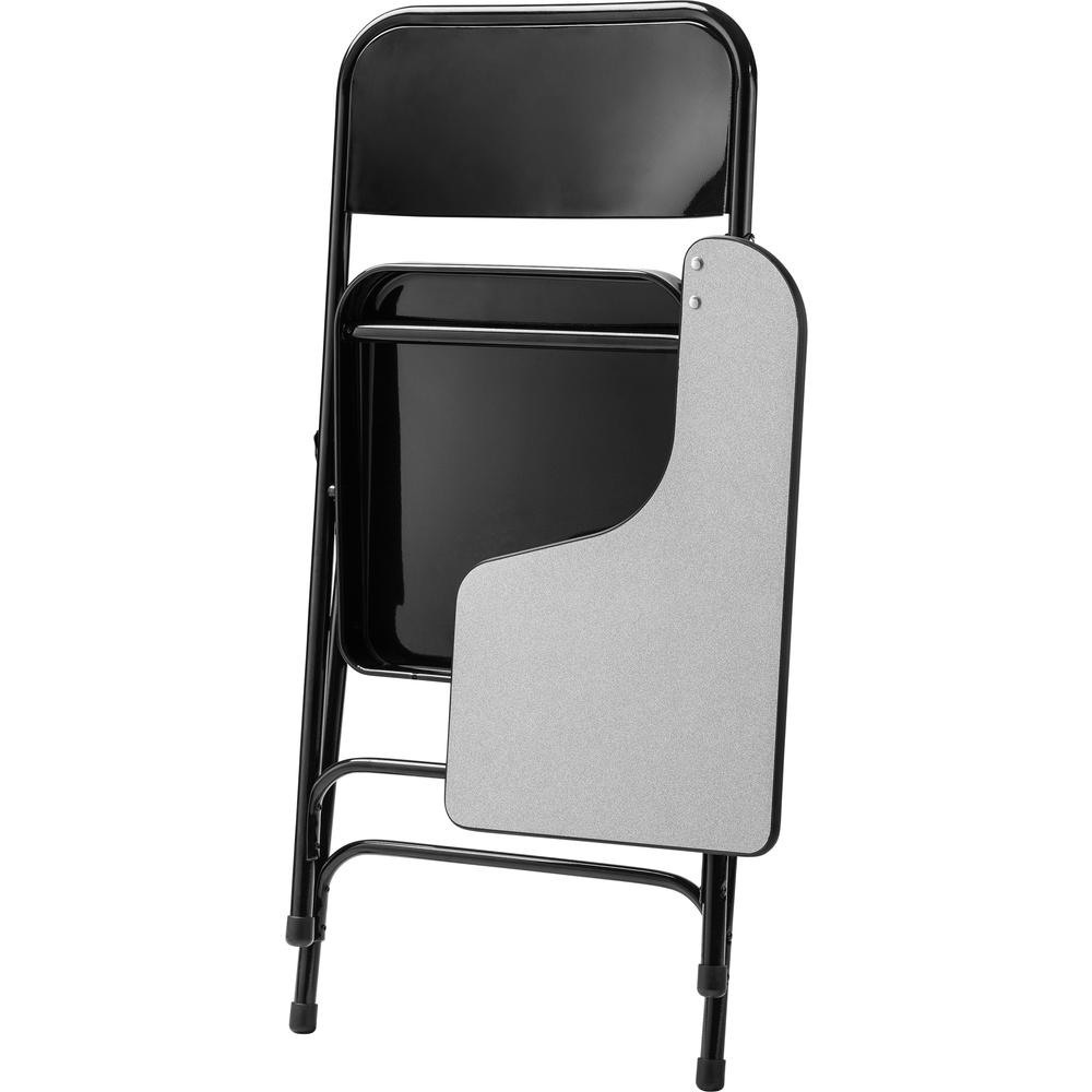 NPS® 5200 Series Tablet Arm Folding Chair, Left Arm, Black (Pack of 2) - National Public Seating