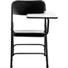 NPS® 5200 Series Tablet Arm Folding Chair, Left Arm, Black (Pack of 2) - National Public Seating