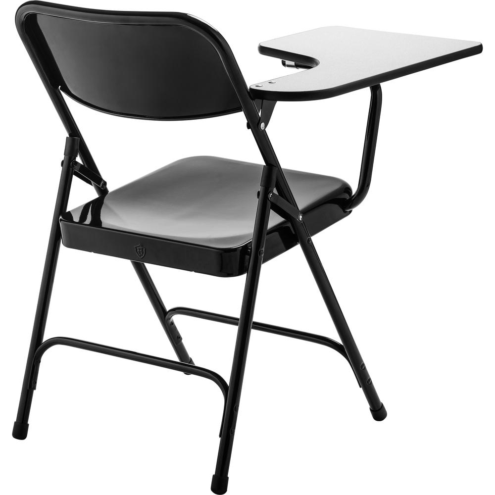 NPS® 5200 Series Tablet Arm Folding Chair, Right Arm, Black (Pack of 2) - National Public Seating