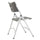 NPS® 600 Series Heavy Duty Plastic Folding Chair, Charcoal Slate (Pack of 4) - National Public Seating