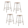 NPS® 24'' Heavy Duty Steel Stool, Grey - National Public Seating