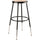 NPS® 25''-33'' Height Adjustable Heavy Duty Steel Stool, Black - National Public Seating