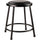 NPS® 18'' Heavy Duty Vinyl Padded Steel Stool, Black - National Public Seating