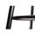 NPS® 18'' Heavy Duty Vinyl Padded Steel Stool, Black - National Public Seating