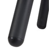NPS® 18” - 24” Height Adjustable Swivel Stool, Black Seat and Black Frame - National Public Seating