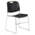 NPS® 8500 Series Ultra-Compact Plastic Stack Chair, Black - National Public Seating