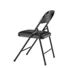 Commercialine® Vinyl Padded Steel Folding Chair, Black (Pack of 4)