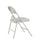 Commercialine® Vinyl Padded Steel Folding Chair, Grey (Pack of 4)