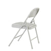 Commercialine® Vinyl Padded Steel Folding Chair, Grey (Pack of 4)