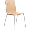 NPS® Bushwick Café Chair, Natural - National Public Seating