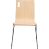 NPS® Bushwick Café Chair, Natural - National Public Seating