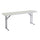 NPS® 18'' x 72'' Heavy Duty Seminar Folding Table, Speckled Grey - National Public Seating