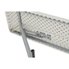 NPS® 18'' x 72'' Heavy Duty Seminar Folding Table, Speckled Grey - National Public Seating
