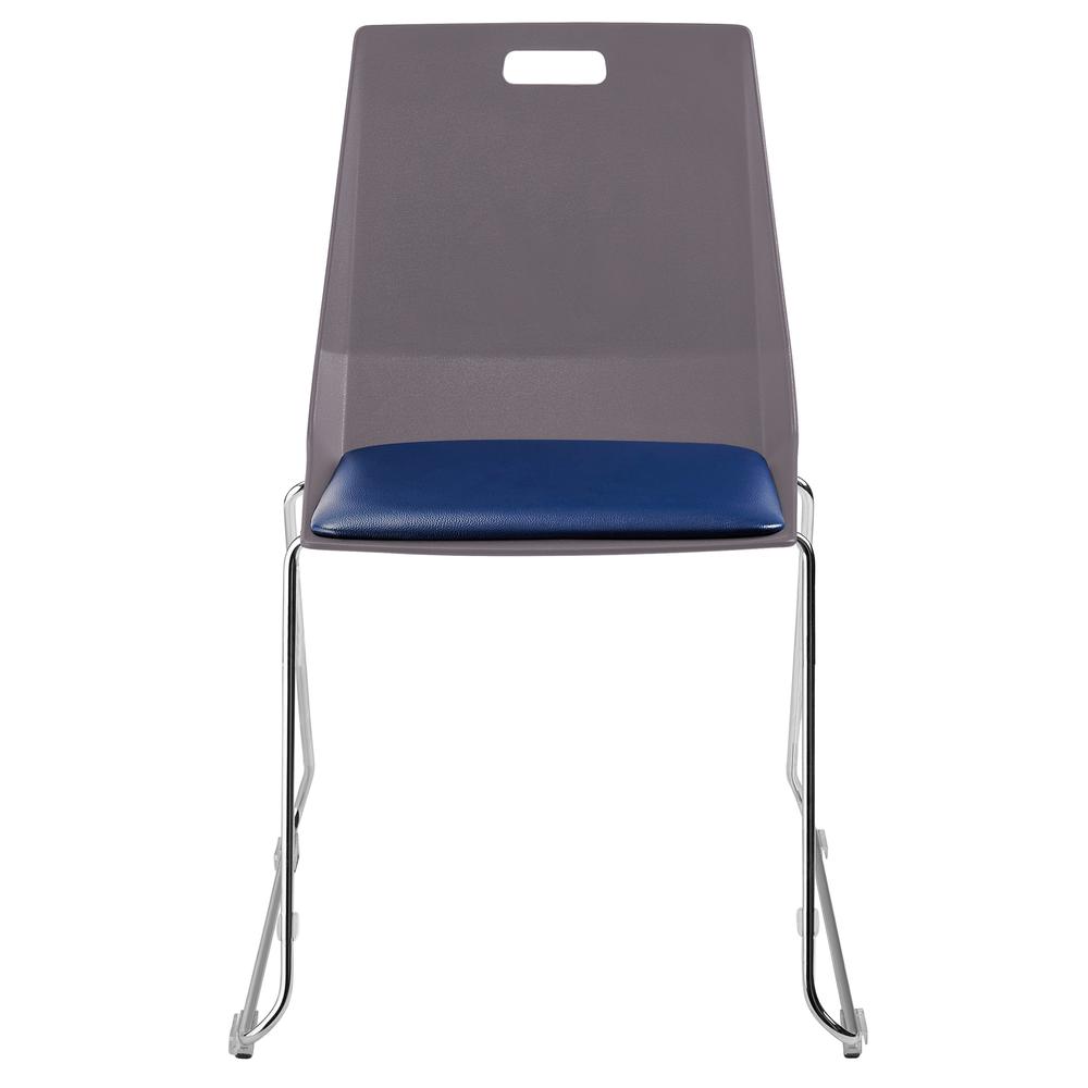 NPS® LūvraFlex Chair - Poly Back/Padded Seat -Multi - National Public Seating