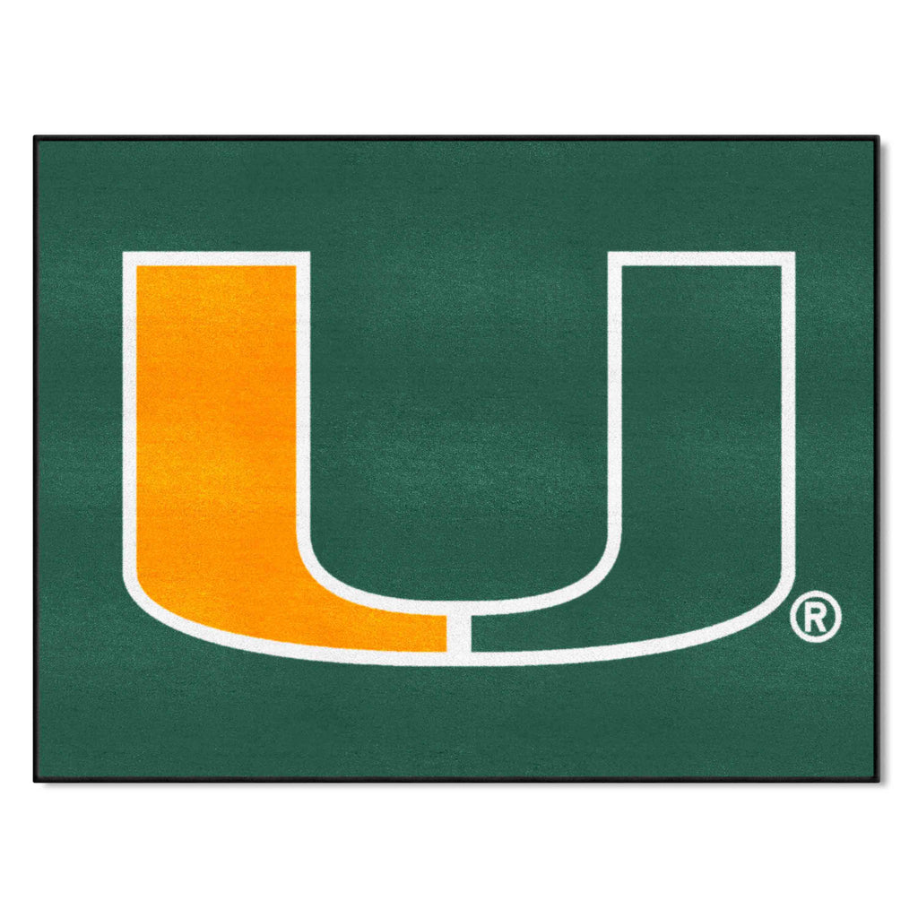 Fanmats - University of Miami All-Star Mat 33.75''x42.5''