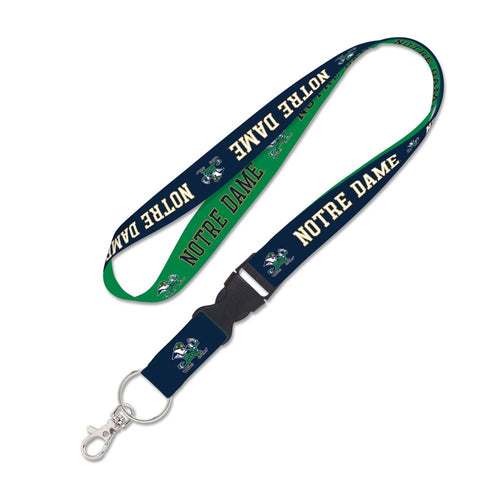 Notre Dame Fighting Irish Lanyard with Detachable Buckle Notre Dame Design - Special Order - WinCraft