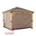 Sunjoy Universal Curtains for 11 ×11 ft Wood Framed Gazebos