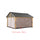 Sunjoy Universal Curtains for 11 ft. ×13 ft. Wood-Framed Gazebos - Golden Bull Marketing