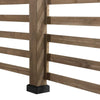 Newville 10.1 ft. x 21.6 ft. FSC Wood Carport with Privacy Wall - Sunjoy