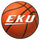 Fanmats - Eastern Kentucky University Basketball Mat 27'' diameter