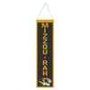Missouri Tigers Banner Wool 8x32 Heritage Slogan Design - WinCraft